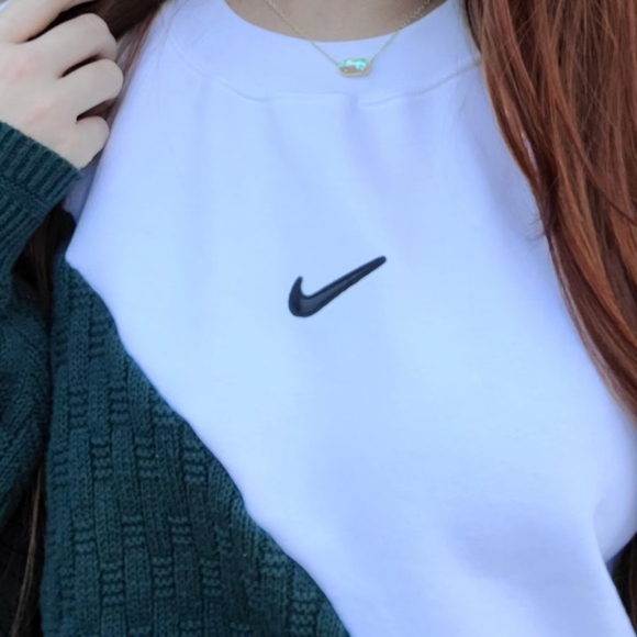 Vintage sweater x crewneck with nike patch - Picture 3 of 5